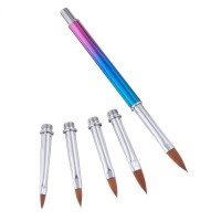 Nail Art Pen Brush with 5 Replaceable Pen Head 5 in 1 Nail Art Brush