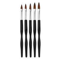 5pcs Nail Art painting Brushes Set professional nail polish brush